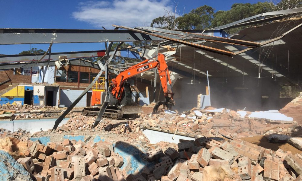 commercial site demolition